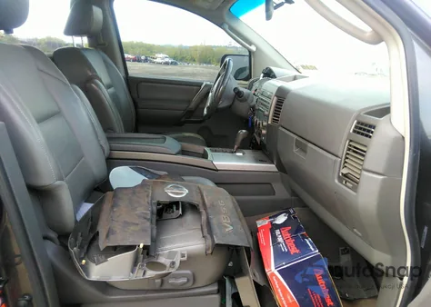 2005 Nissan Armada Le из США, поврежденный, VIN 5N1AA08B55N701842